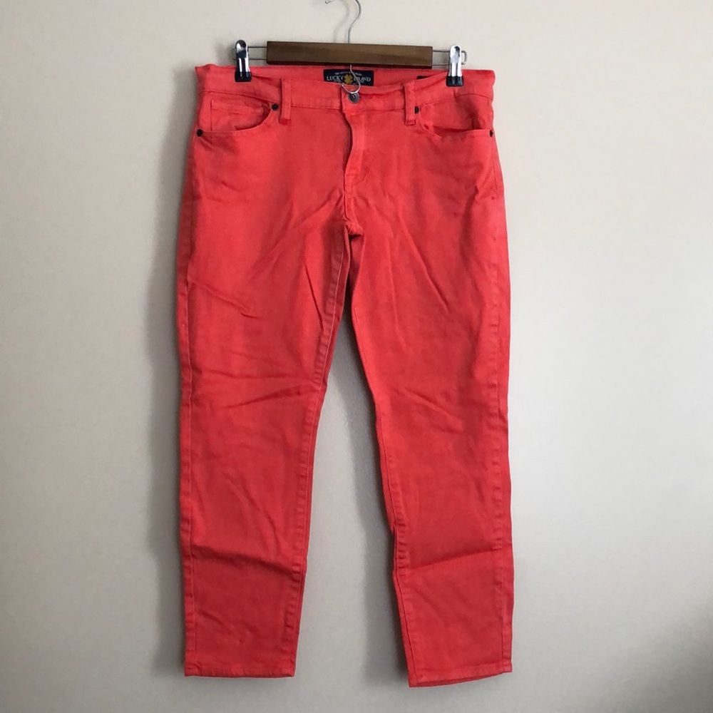 Lucky Brand Zoe Straight Crop 10/30 Jeans